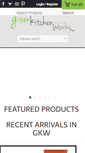 Mobile Screenshot of greenkitchenworks.com
